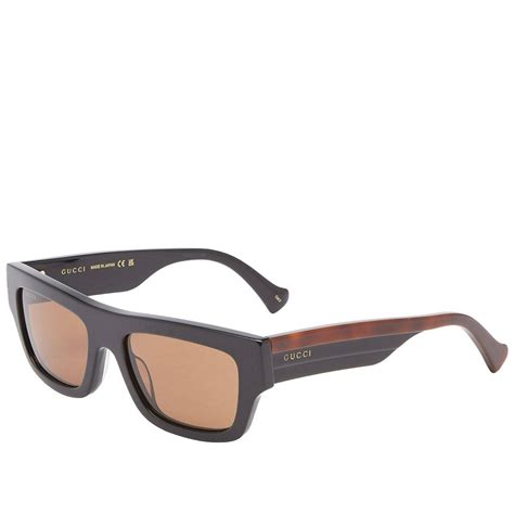 gucci 56 mm sunglasses|gucci havana sunglasses men's.